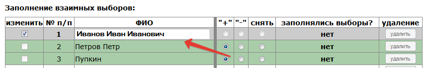 Renaming Participants